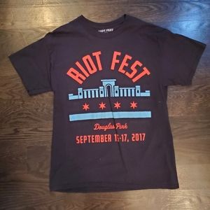 Men's 2017 Official Riot Fest Chicago T-Shirt